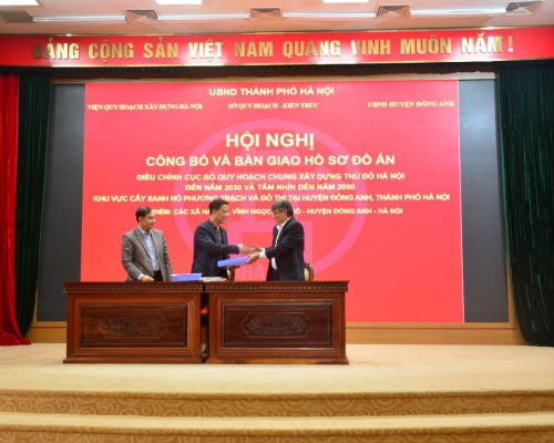 Công bố Điều chỉnh cục bộ Quy hoạch chung xây dựng Thủ đô Hà Nội tại huyện Đông Anh, Hà Nội