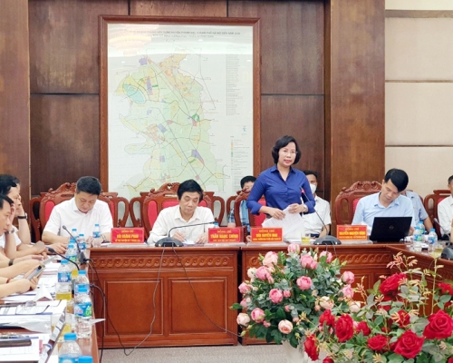 Xây dựng Thanh Oai thành quận đô thị sinh thái của Hà Nội