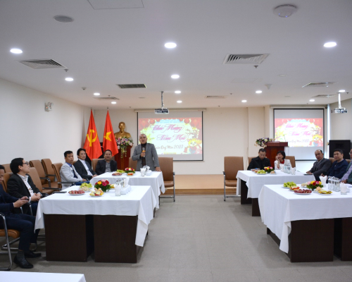 Viện Quy hoạch xây dựng Hà Nội tổ chức gặp mặt đầu Xuân Quý Mão 2023