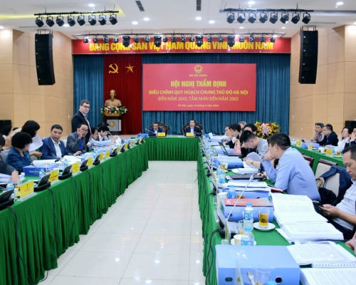 Hội nghị Thẩm định Điều chỉnh Quy hoạch chung Thủ đô Hà Nội đến năm 2045, tầm nhìn đến năm 2065
