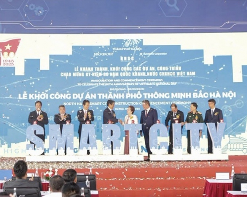 Khởi công dự án Thành phố Thông minh Bắc Hà Nội