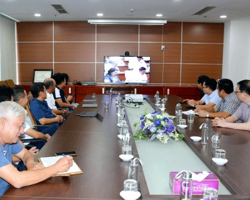Viện Quy hoạch xây dựng Hà Nội dự Hội nghị trực tuyến quán triệt 4 Nghị quyết Trung ương