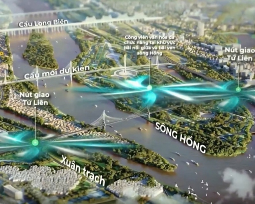 Hà Nội: Thành lập tổ công tác chỉ đạo quy hoạch kiến trúc trục đại lộ cảnh quan sông Hồng