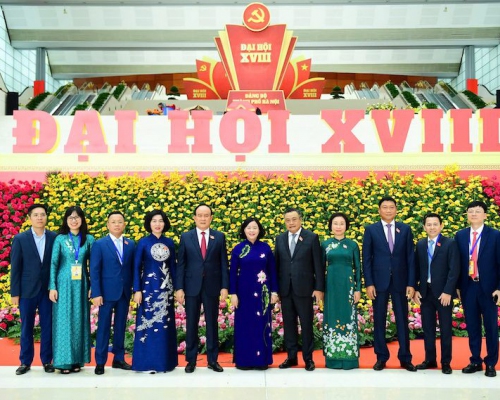 Khai mạc Đại hội đại biểu Đảng bộ TP Hà Nội lần thứ XVIII, nhiệm kỳ 2025-2030