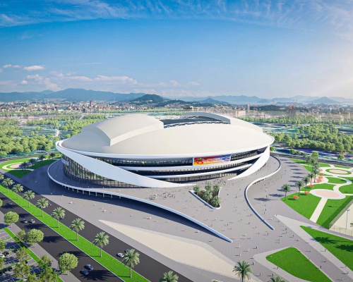 Tổng Bí thư Tô Lâm dự lễ khởi công xây dựng sân vận động tiên tiến hàng đầu thế giới