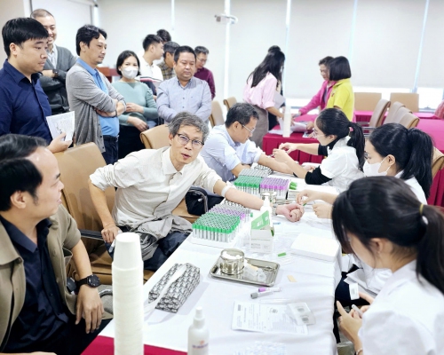 Viện Quy hoạch xây dựng Hà Nội tổ chức khám sức khỏe định kỳ năm 2025 cho viên chức, người lao động