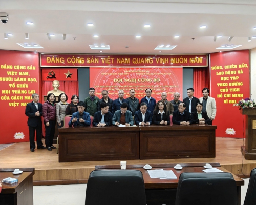 Hội nghị công bố 02 đồ án Quy hoạch chi tiết hai bên bờ tuyến sông Tô Lịch, tỉ lệ 1/500 (đoạn 1 và đoạn 2), thuộc phạm vi 02 tuyến đường dọc sông Tô Lịch