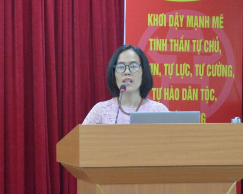 Viện Quy hoạch xây dựng Hà Nội tổ chức tập huấn triển khai quản trị thực thi nhiệm vụ và đánh giá cán bộ theo OKR/KPI