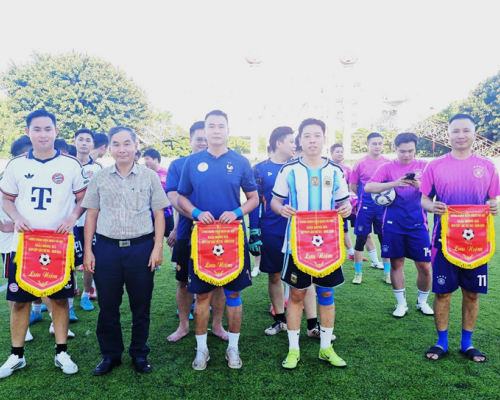 Sôi nổi Giải bóng đá Viện Quy hoạch xây dựng Hà Nội năm 2026